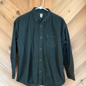 Boy’s Light Weight Corduroy Button-Up Shirt